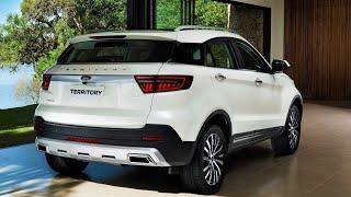 Новый Ford Territory 2021 года - бюджетный семейный внедорожник, интерьер и экстерьер