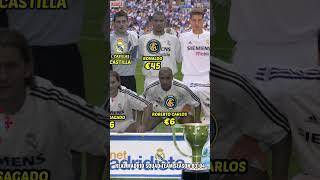 REAL MADRID SQUAD TEAM SEASON 2003/2004 | Transfer Value (ronaldo, zidane, figo)