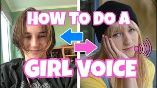 HOW TO DO A GIRL VOICE | Feminine Voice Training Tutorial