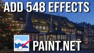 How to Add 548 Photo Editing Effects to Paint.NET with G'MIC Plugin