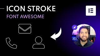 Elementor Icon Stroke | New Elementor Custom Icons