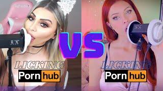 ASMR vs АСМР / Licking vs Ликинг / asmr for sleep  you'll fall asleep in a couple of minutes 100% 