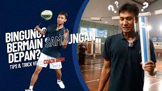 Tips Badminton Khusus Pemain Depan | Tutorial Badminton | With Gigih Coach