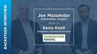 Kerry Knoll of Generation Mining Ltd. talks to Joe Mazumdar at the June 2022 Metals Investor Forum