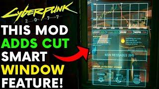 Cyberpunk 2077 - Modder Finally Brings E3 2018-Style Interactive Smart Windows To Night City!