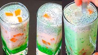 Sago Drink | Milk Sharbat | Sabudana drink | doodh ka sharbat recipe in hindi - ramadan recipe