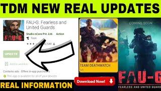 GOOD NEWS - FAUG GAME TDM MODE UPDATE LAUNCH TODAY? - FAUG GAME FINALLY UPDATE SIZE 1 GB | FAUG