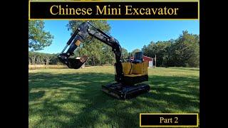 Chinese Mini Excavator Part 2!!!