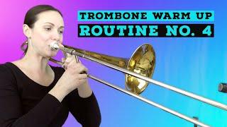 TROMBONE WARM-UP ROUTINE 4 // PLAY-ALONG // Long Tones, Range Extension, Articulations & Flexibility