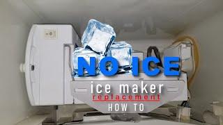 Replacing a GE ice maker - Ice maker stopped working