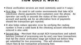 Check Verification : How to Verify funds and Bank Routing Numbers