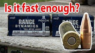 5.56 NATO, 55gr FMJ M193 Fiocchi Range Dynamics