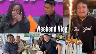 Emotional Letter to my wife on TV| Celebrating our brother| City of Alabang Philippines Weekend Vlog