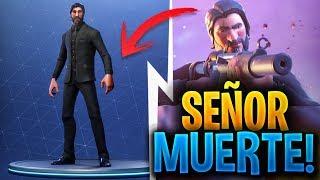 *NUEVA* SKIN SEÑOR MUERTE FORTNITE BATTLE ROYALE!! SEÑOR MUERTE FORTNITE BATTLE ROYALE!