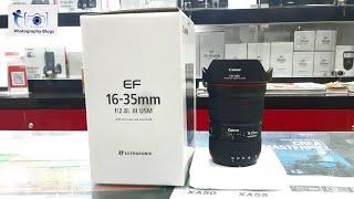 Canon EF-16-35mm F2.8L III USM Lens | Ultrasonic Lens Unboxing |