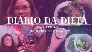 DIÁRIO DA DIETA #2 | Primeira semana | QUEBREI A DIETA? | SAIDINHA COM AS PRIMAS ️️