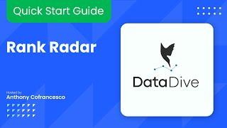 Rank Radar: Quick Start Guide