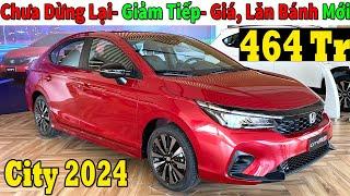 Vừa Hạ Niêm Yết 60Tr Honda City Lại Tiếp Tục Giảm Tháng 9| Giá Lăn Bánh Honda City Mới | Topcarvn