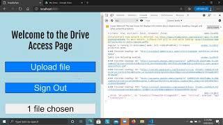 Upload File Data using Google Drive API