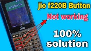 Jio f220b button notworking solution|| 1 4 calling button not working solution|| jio phone||selubhai