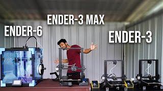 3D PRINTER Malayalam Review | Creality Ender 3, Ender 3 max, Ender 6 | MAKER Q