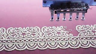 Embroidery Machine | Banarasi Saree Embroidery Process | Embroidery Machine Working | #textile52