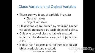 Python OOP Class Variables & Object Variables