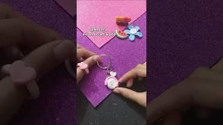 Easy Keychain Making With Clay #shorts #trending #diy #clay #everyone #claycraft #keychain #easy