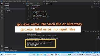 #4 gcc.exe: error: No such file or directory