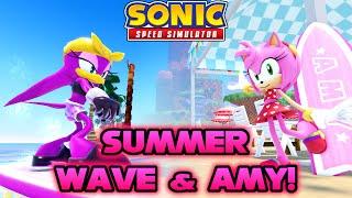 Unlocking Summer Wave & Amy in Sonic Speed Simulator (Summer Shop)