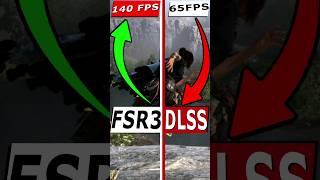 FSR 3 vs DLSS Boost Your FPS for Free! #shorts