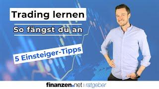 Trading lernen - DIESE 5 Tipps helfen dir beim Start! | finanzen.net