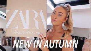 NEW IN ZARA TRY ON HAUL! AUTUMN ESSENTIALS *new in september* | Kennedy Warden