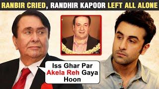 Ranbir Kapoor CRIED A Lot, Randhir Kapoor Left All Alone After Rajiv Kapoor Passes Away