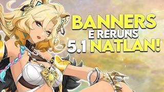 XILONEN Superou Kazuha! BANNERS e RERUNS da 5.1 Em Natlan e Arconte Voltando! | Genshin impact