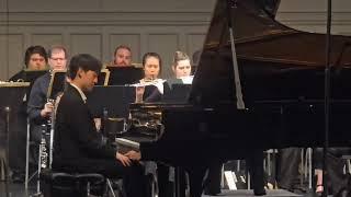 Ryan Chung performs Poulenc: Concerto in C# minor, FP 146I. Allegretto