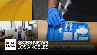 LA County Health Department Director discusses the measles outbreak