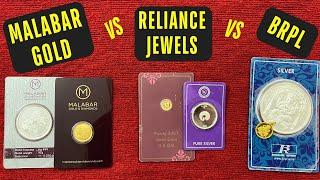 Malabar Gold vs Reliance Jewels vs Bangalore Refinery Gold Coin BuyBack - Should you buy Gold?