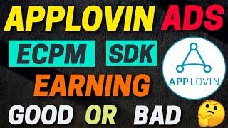 Applovin AdsApplovin Ads Earning | Applovin ecpm | Applovin Revenue | Applovin SDK Integrate