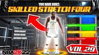 BEST SKILLED STRETCH FOUR BUILD ON NBA 2K22! RARE BUILD SERIES VOL. 29