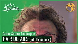 The AG's Way Nuke Compositing Course | Class 06-04 GST Hair Details (additional keys)