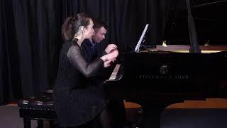 F. Schubert's Fantasy in F minor - Egle Sarmaviciute & Paulius Rudokas