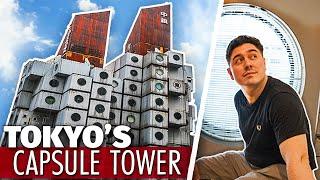 Inside Japan’s CAPSULE Tower | 140 TINY Tokyo Apartments