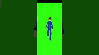 Green Screen Cartoon Animation Copyright Free