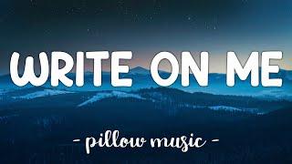 Write On Me - Fifth Harmony (Lyrics) 