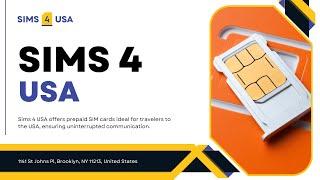 Sims 4 USA - Prepaid SIM Card Brooklyn, NY | E Sim USA | High-Speed Data |  International Calling