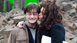 Helena Bonham Carter Behind the Scenes of Harry Potter