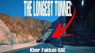 Longest and new tunnel in UAE | Khor Fakkan U A E | Virtual Explorer