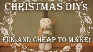 Christmas Crafts on a Budget / Just Our Imagination Challenge