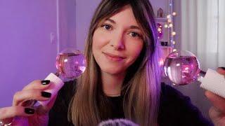 ASMR | Duerme rápido con mis OBJETOS relajantes rosas | Love ASMR ^¨^ español